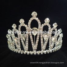 wholesale hair accessories beauty crystal princess crown headband